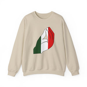 Italian Hand Gesture Unisex Heavy Blend™ Crewneck Sweatshirt