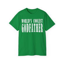 Load image into Gallery viewer, World&#39;s Coolest Godfather T-shirt
