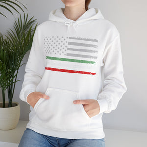 USA - Italian Flag Unisex Heavy Blend™ Hooded Sweatshirt