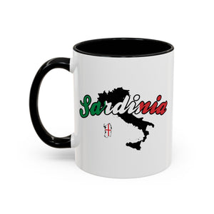 Sardinia Region Italian Accent Coffee Mug (11, 15oz)