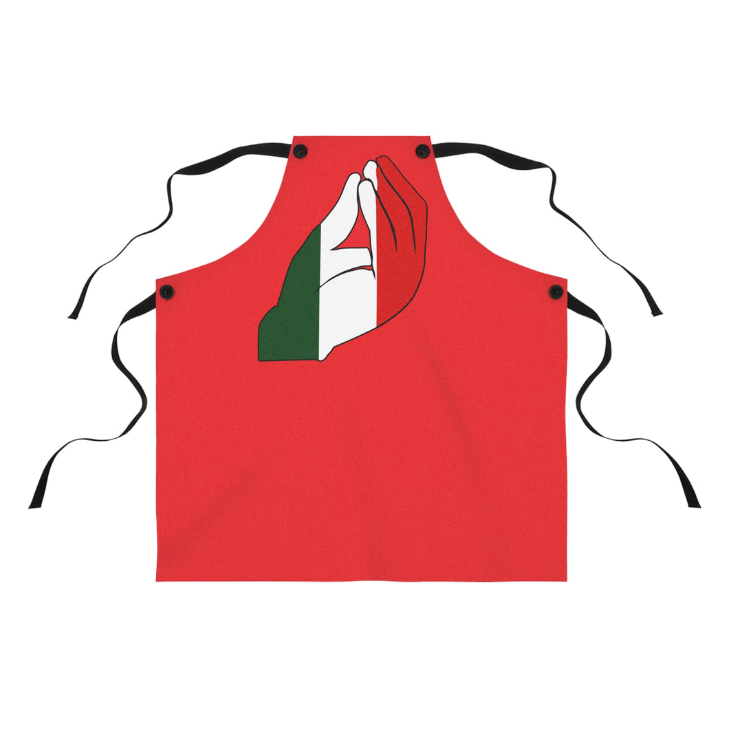 Italian Hand Gesture Apron