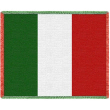 Load image into Gallery viewer, Italian Flag Blanket

