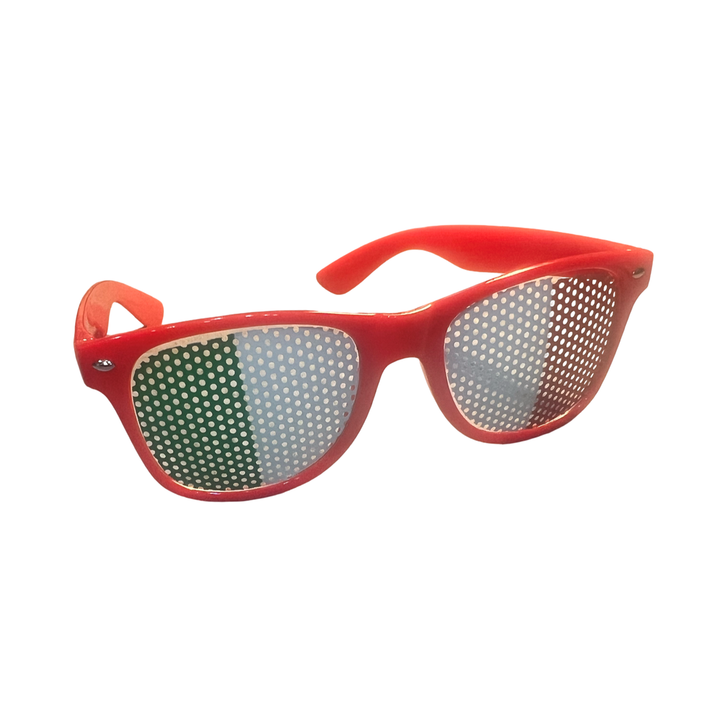 italian goggles Italian Flag Sunglasses