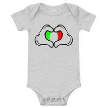 Load image into Gallery viewer, Italian Heart Onesie
