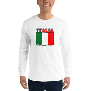 Italia il bel paese Unisex Long Sleeve Shirt