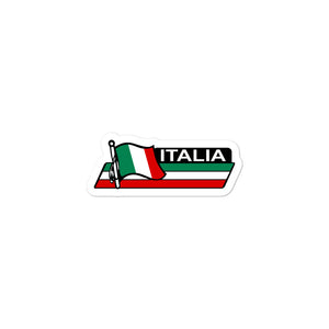 Italia Flag Bar Decal