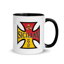 Load image into Gallery viewer, Sicilian Pride Mug with Color Inside

