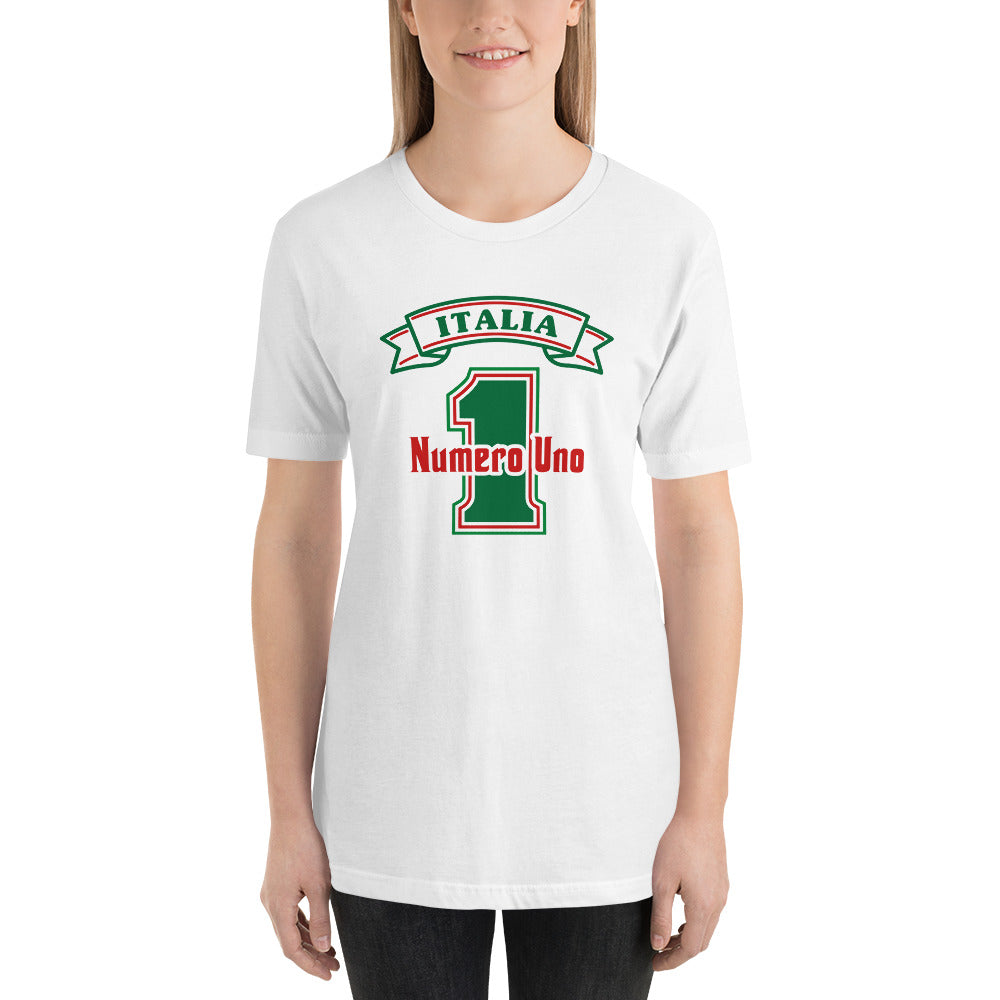 Italia Numero Uno Short-Sleeve Unisex T-Shirt