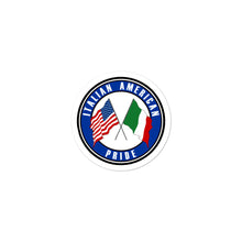 Load image into Gallery viewer, Italian American Pride Decal Sticker
