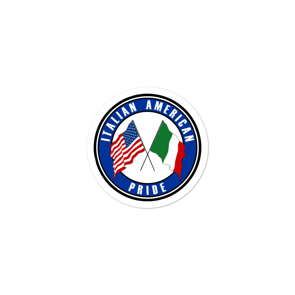 Italian American Pride Decal Sticker