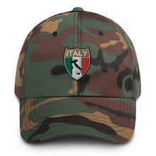 Load image into Gallery viewer, Italy Boot Shield Dad hat
