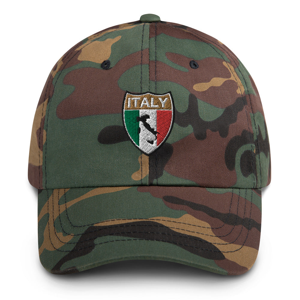 Italy Boot Shield Dad hat