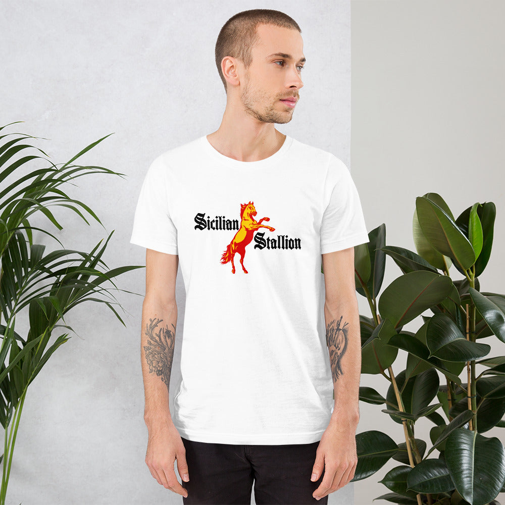 Sicilian Stallion Short-Sleeve Unisex T-Shirt