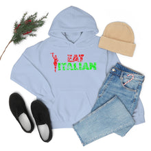 Load image into Gallery viewer, Eat Italian Unisex Heavy Blend™ Hooded Sweatshirt - Guidogear
