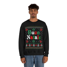 Load image into Gallery viewer, Buon Natale Unisex Heavy Blend™ Crewneck Sweatshirt - Guidogear
