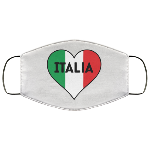 Italian Heart Face Mask - Guidogear