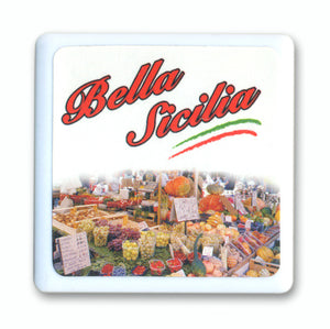 Bella Sicilia Tile Magnet - Guidogear