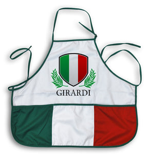 Custom Name Italian Apron - Guidogear