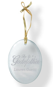 Godparent Glass Ornament - Guidogear