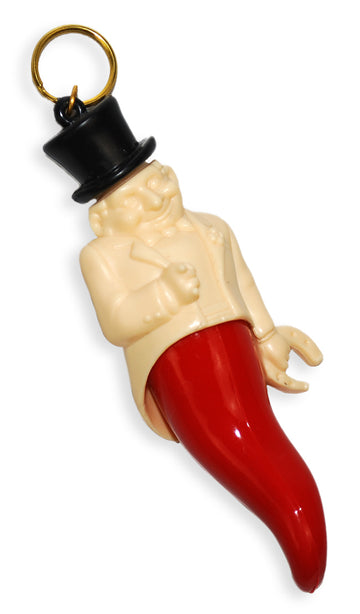 Giant Italian Corni Hunchback Keychain