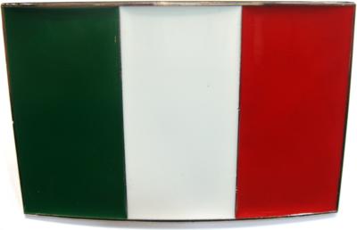 ITALY FLAG BELT BUCKLE - Guidogear