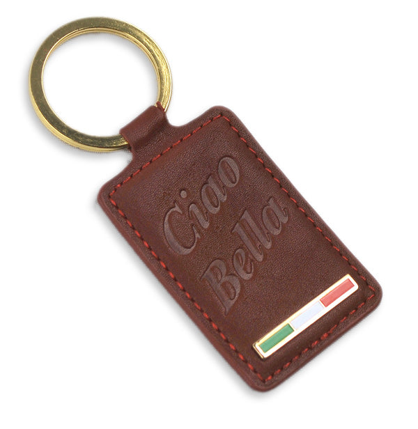 Ciao Bella Italian Leather Key Chain - Guidogear