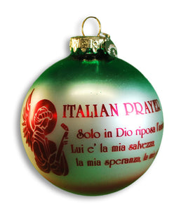 Italian Prayer Ornament - Guidogear