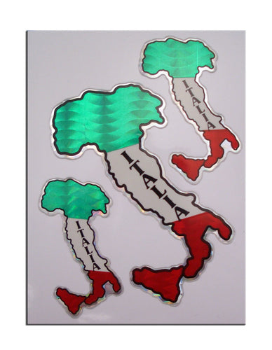 Italy Boot Stickers - Guidogear
