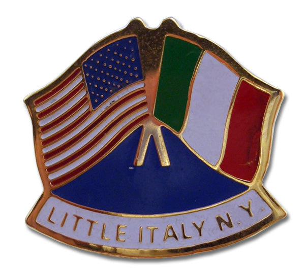 Little Italy Flag Pin - Guidogear