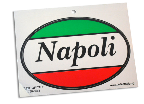 Napoli Oval Decal Sticker - Guidogear