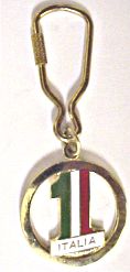 Number One Italia Key Chain - Guidogear