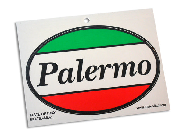 Palermo Oval Decal Sticker - Guidogear