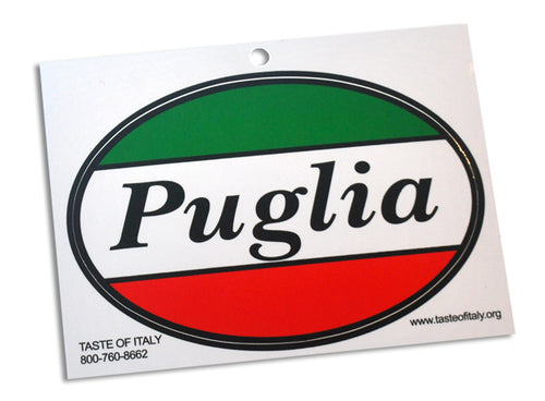 Puglia Oval Decal Sticker - Guidogear