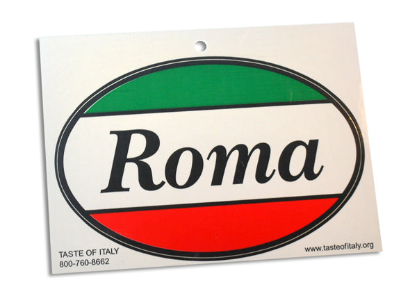 Roma Oval Decal Sticker - Guidogear
