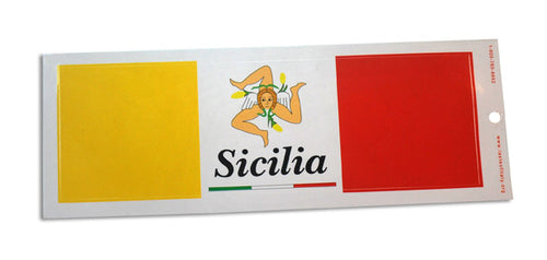 Sicilia Bumper Sticker - Guidogear