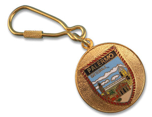 Brass Palermo Key Chain - Guidogear