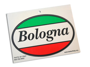 Bologna Oval Decal Sticker - Guidogear