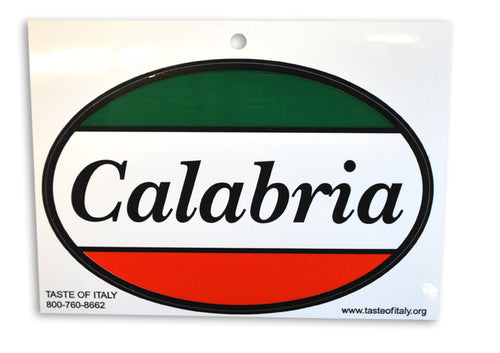 Calabria Oval Decal Sticker - Guidogear