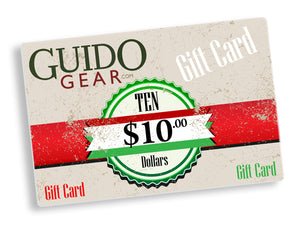 $10.00 Gift Card - Guidogear