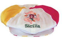 Tri Color Sicilia Gatsby Hat - Guidogear