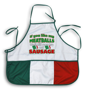 If You Like My Meatballs, You Should Try My Sausage Apron - Guidogear