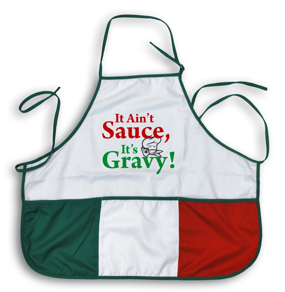 It Ain't Sauce It's Gravy! Italian Apron - Guidogear