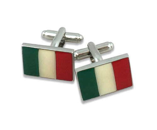 Italy Flag Cufflinks - Guidogear