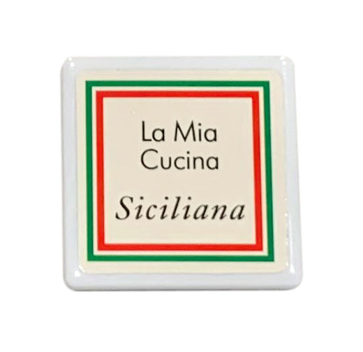 La Mia Cucina Siciliana Tile Magnet - Guidogear