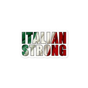Italian Strong Bubble-free stickers - Guidogear