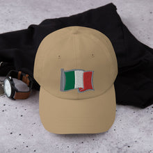 Load image into Gallery viewer, Waving Flag Italian Hat Dad hat - Guidogear
