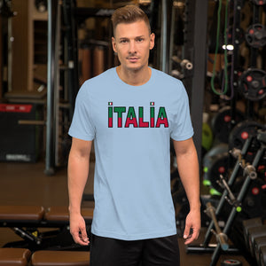 Italia Split Short-Sleeve Unisex T-Shirt - Guidogear
