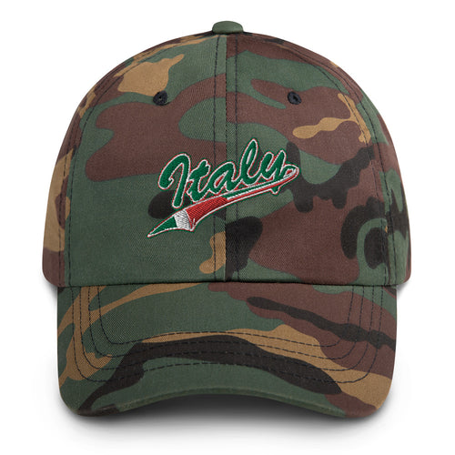 Italy Flag Tail Dad hat - Guidogear