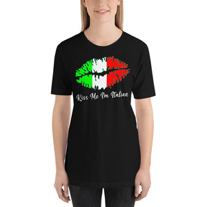Kiss me I'm Italian Short-Sleeve Unisex T-Shirt - Guidogear