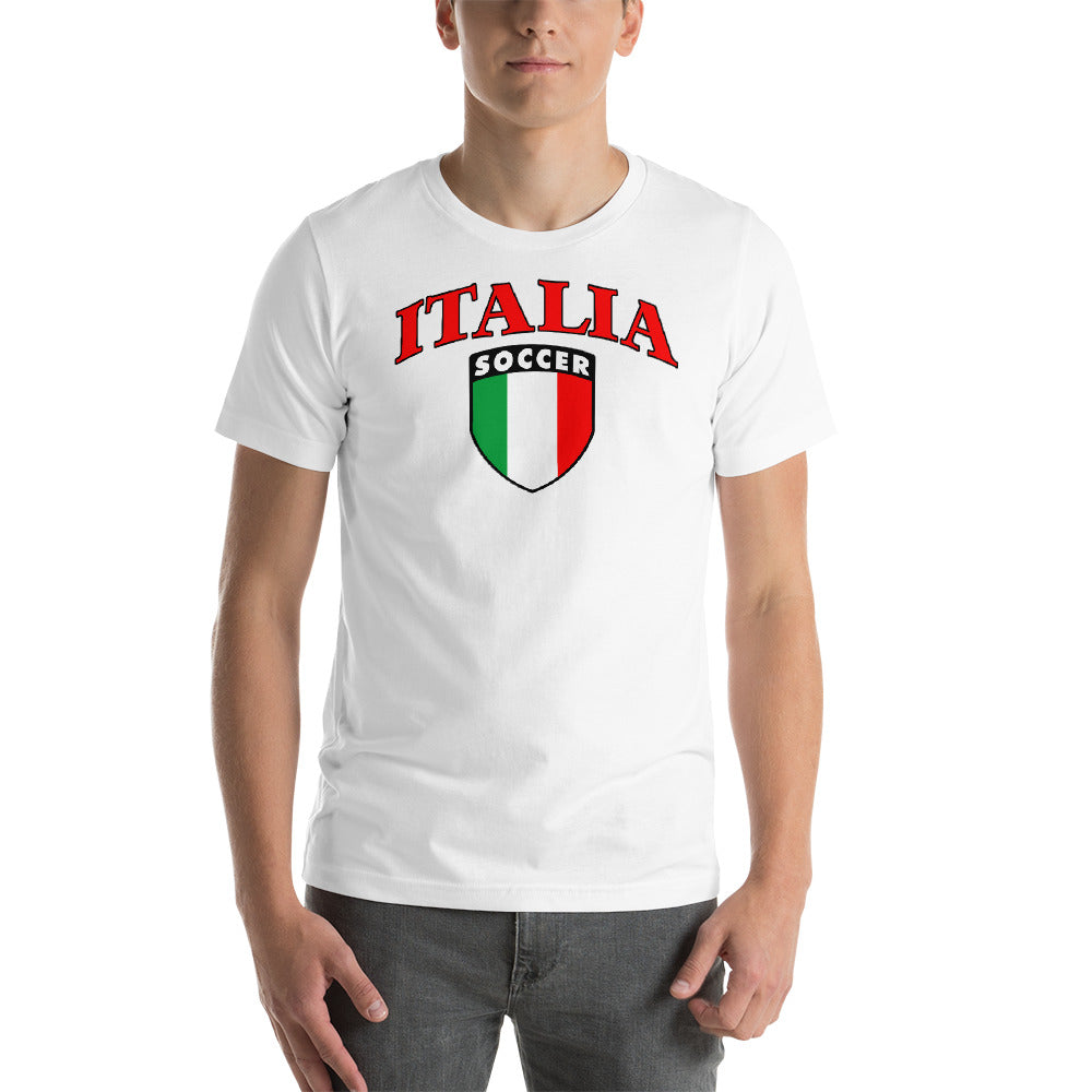 Italia Soccer Short-Sleeve Unisex T-Shirt - Guidogear
